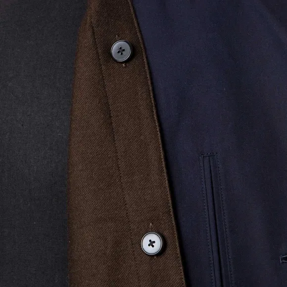 Coat "Corb Ii" Made Of Japanese Cotton Gabardine
