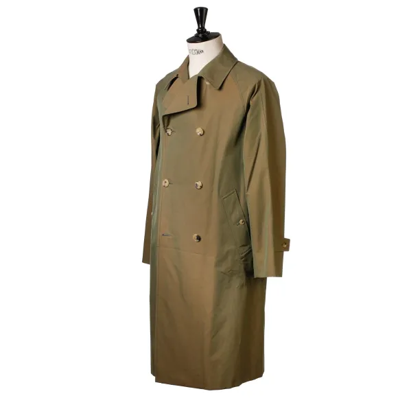 Coat "Fou Fou Ii" Made Of Japanese Cotton Gabardine
