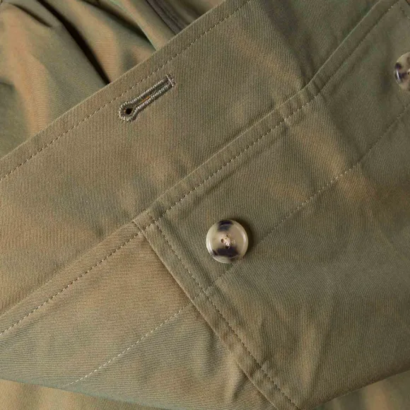 Coat "Fou Fou Ii" Made Of Japanese Cotton Gabardine