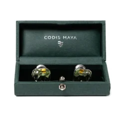 Cufflink "Elephant" - Handmade