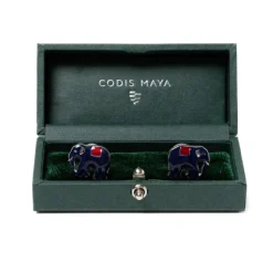 Cufflink "Elephant" - Handmade
