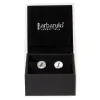 Cufflinks "Personal Initials" Made Of Sterling Silver - Purely Handcra