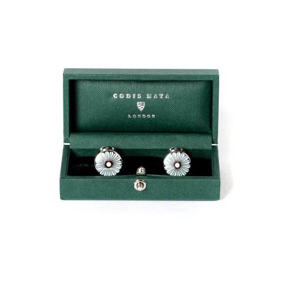 Cufflinks "Sky Limoges"