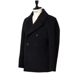 Dark Blue Caban Jacket 