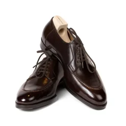 Derby "Split Toe Apron" Made From Brown Calfskin - Purely Handcrafted