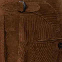 Double-Breasted Fine Corduroy Suit