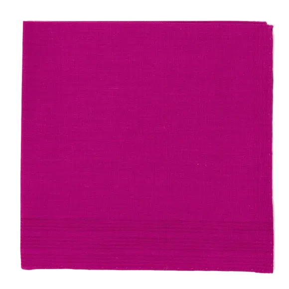 Duras Prune Pocket Square Made Of Linen And Cotton