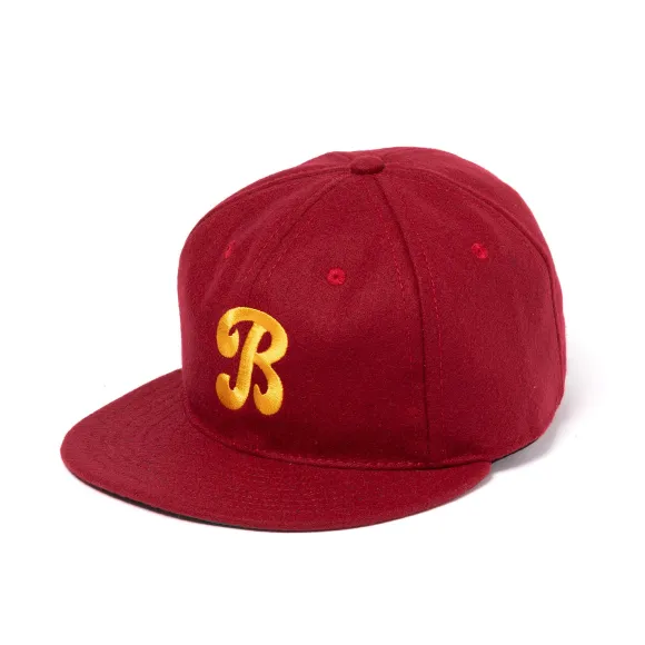 Ebbets Field Flannels X Mj: "Brooklyn College 1947" Wool Flannel Baseb