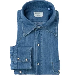 Exclusive For Michael Jondral: Japanese Cotton Denim Shirt "Italian We