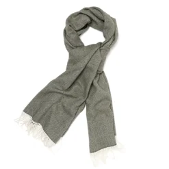 Exclusive For Michael Jondral: Scarf "Natte" In Pure Escorial Wool