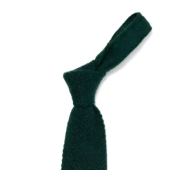 Exclusive For Michael Jondral: Knitted Tie "Crochet" In Pure Cashmere