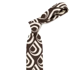 Exclusive For Michael Jondral: Tie "Milano 1972 Astratto" In Pure Cash