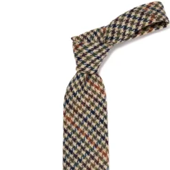 Exclusive For Michael Jondral: Tie "Vintage Tweed" Made Of Pure Wool -