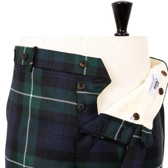 Exclusively For Michael Jondral: Plaid Pants "New Blackwatch" Made Of