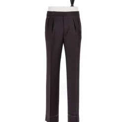 Exclusively For Michael Jondral: "New York" Trousers With Two Pleats -