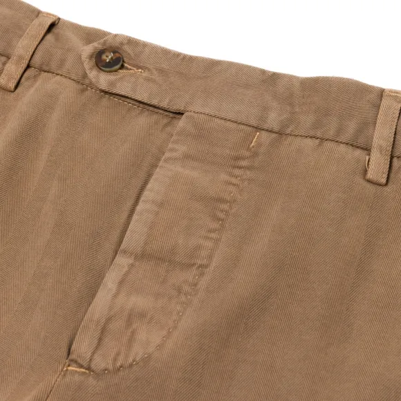 Exclusively For Michael Jondral: Sand-Colored "Luxury Chino" Trousers