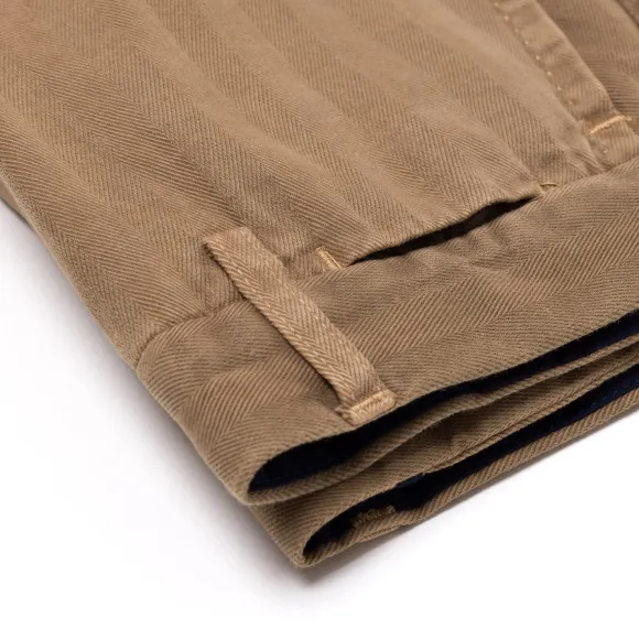 Exclusively For Michael Jondral: Sand-Colored "Luxury Chino" Trousers