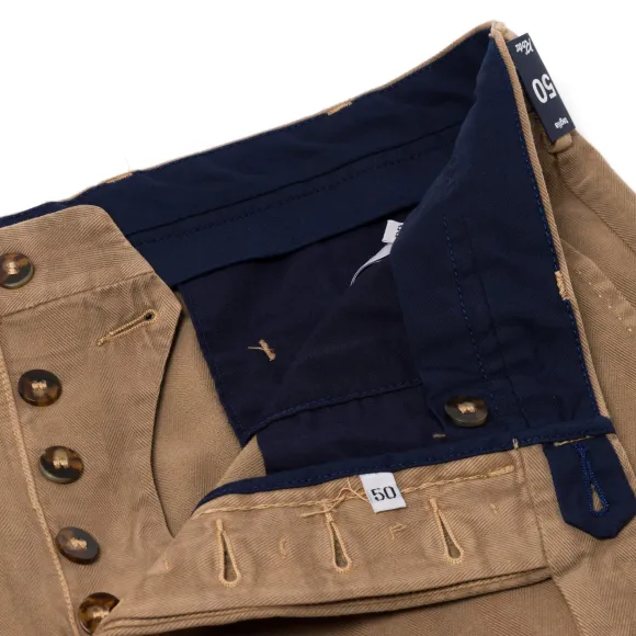 Exclusively For Michael Jondral: Sand-Colored "Luxury Chino" Trousers