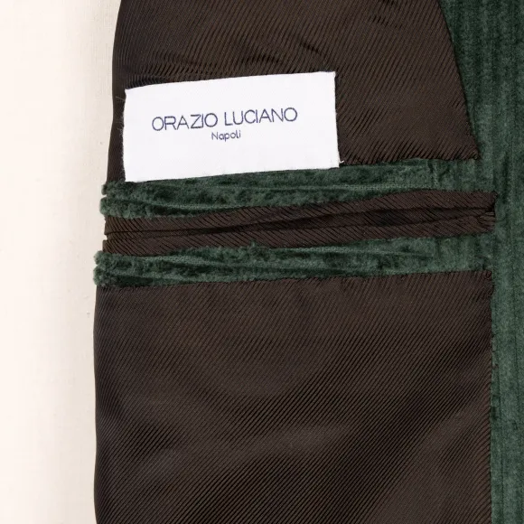 Exclusively For Michael Jondral: Jacket "Autunno Foresta" Made Of Wash