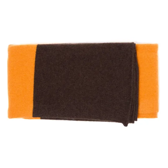 Exclusively For Michael Jondral: "Open Rigato" Scarf Made Of Pure Scot