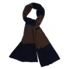 Exclusively For Michael Jondral: "Open Rigato" Scarf Made Of Pure Scot