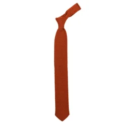 Exclusively For Michael Jondral: Knitted Tie "Crochet" Made Of Pure Ca