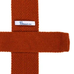 Exclusively For Michael Jondral: Knitted Tie "Crochet" Made Of Pure Ca