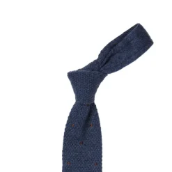 Exclusively For Michael Jondral: Petronius Knitted Tie "Punti Cuciti"