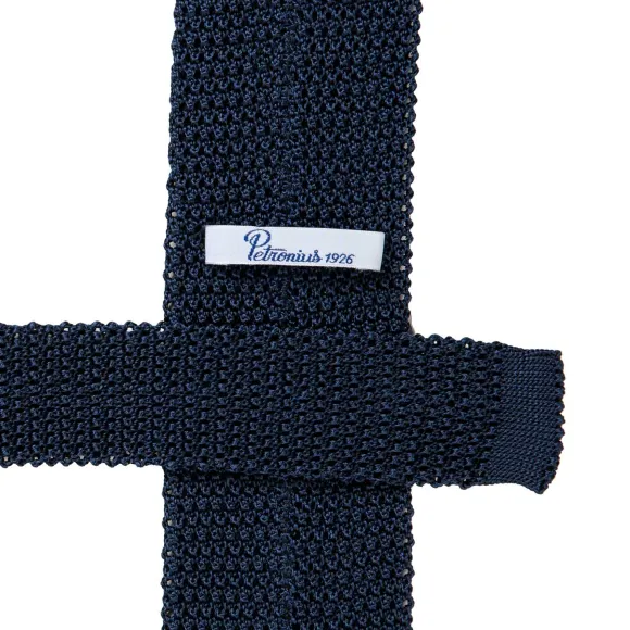 Exclusively For Michael Jondral: Petronius Knit Tie "Unita" Made Of Pu
