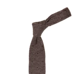 Exclusively For Michael Jondral: Petronius Knitted Tie "Punti Cuciti"