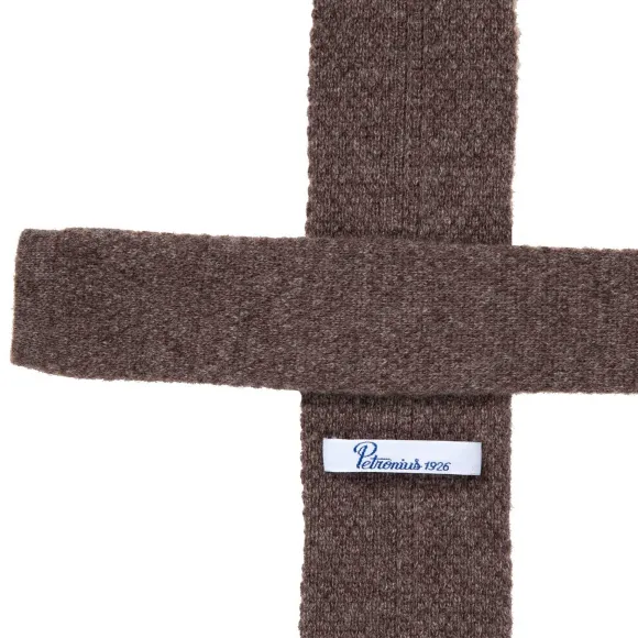 Exclusively For Michael Jondral: Petronius Knitted Tie "Punti Cuciti"