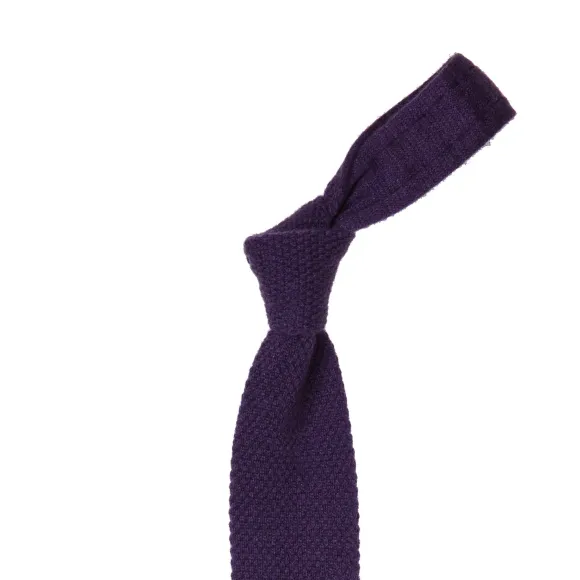 Exclusively For Michael Jondral: Petronius Knitted Tie "Crochet" Made