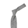 Exclusively For Michael Jondral: Petronius Knitted Tie "Punti Cuciti"