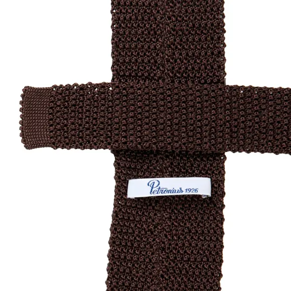 Exclusively For Michael Jondral: Petronius Knit Tie "Unita" Made Of Pu