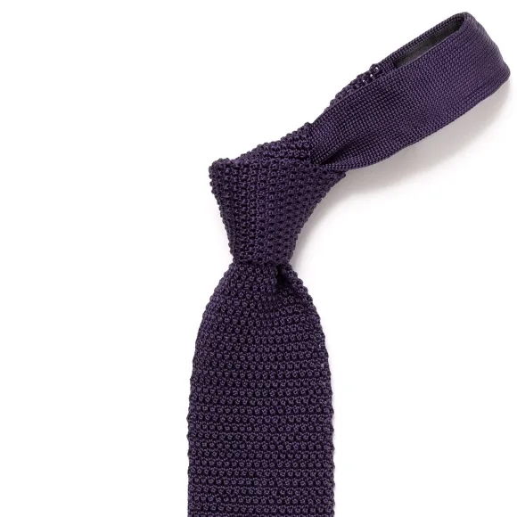 Exclusively For Michael Jondral: Petronius Knit Tie "Unita" Made Of Pu