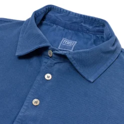Exclusive To Michael Jondral: "North" Long-Sleeve Polo In Pure Giza Co