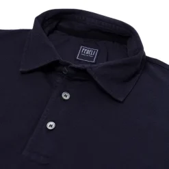 Exclusive To Michael Jondral: "North" Long-Sleeve Polo In Pure Giza Co