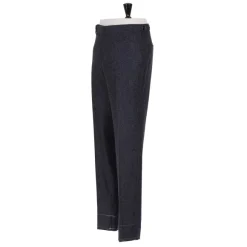 Exclusive To Michael Jondral: Grey Plaid Flannel Pants