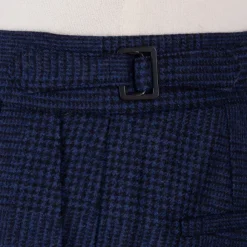 Exclusive To Michael Jondral: Blue Checked Flannel Pants 