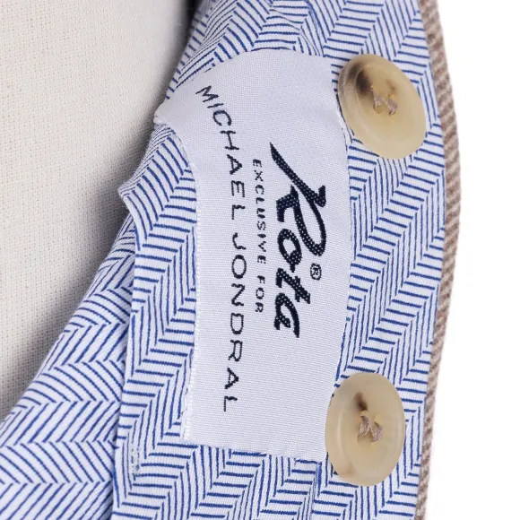 Exclusive To Michael Jondral: Sand Brown Pants In A Wool Flannel - Rot