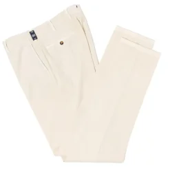 Exclusive To Michael Jondral: Ivory Cotton & Cashmere "Luxury Chino" P