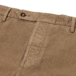 Exclusive To Michael Jondral: Sand-Colored Fine Corduroy Pants In 