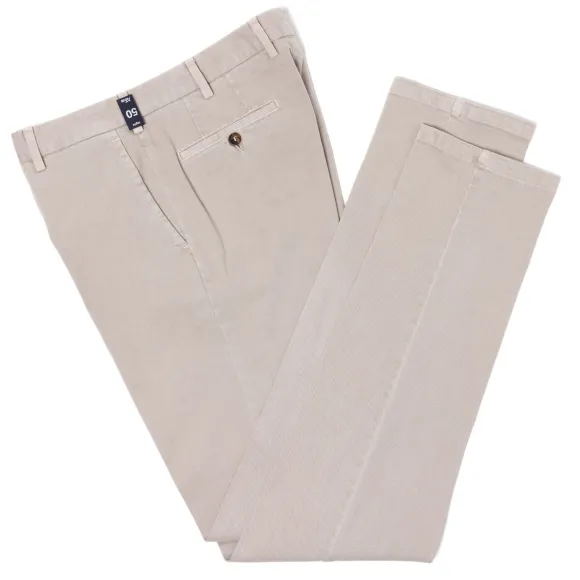Exclusive To Michael Jondral: Dark Blue Cotton Mix Winter Chino - Rota