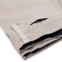 Exclusive To Michael Jondral: Dark Blue Cotton Mix Winter Chino - Rota