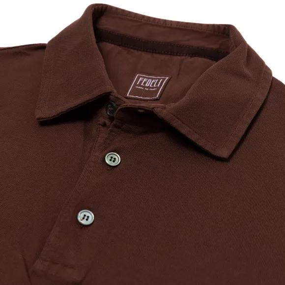 Exklusiv Fur Michael Jondral: Longsleeve-Polo "North" Aus Reiner Giza-