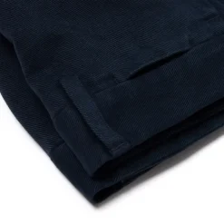 Exklusiv Fur Michael Jondral: Dunkelblaue Winter-Chino Aus Baumwollmix
