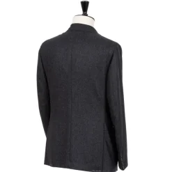 Gentry Flannel Suit Made Of Pure Wool By Drago - Handmade
