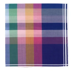 Giverny Satin Pocket Square Made Of Pure Cotton