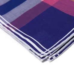 Giverny Satin Pocket Square Made Of Pure Cotton