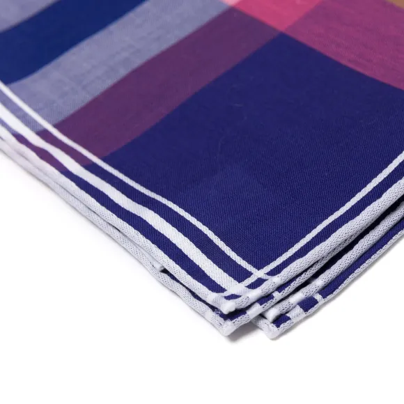 Giverny Satin Pocket Square Made Of Pure Cotton